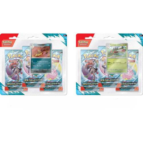 Pokemon Reisegefährten 3 Pack Blister - Deutsch