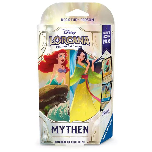Disney Lorcana - Mythen Starter-Deck - Bernstein und Saphir - DE