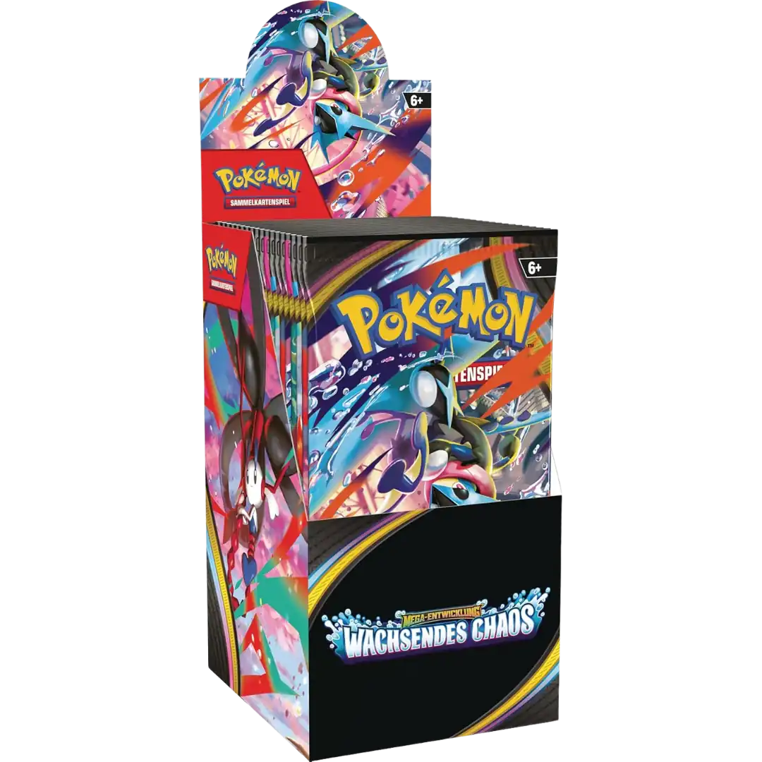 Pokemon Wachsendes Chaos 18er Booster Box Display Deutsch
