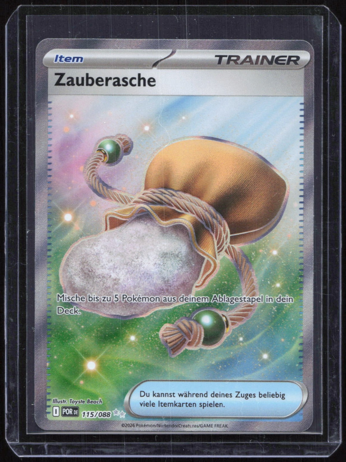 Pokemon TCG Zauberasche Optimale Ordnung ME 115 NM