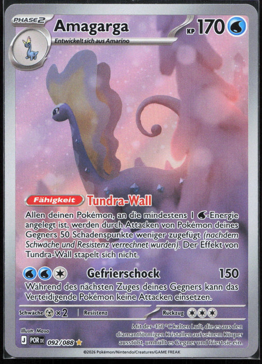 Pokemon TCG Amagarga Optimale Ordnung ME 092 NM