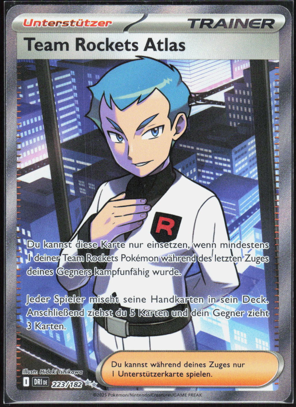 Pokemon TCG Team Rockets Atlas Ewige Rivalen 223 NM Ultra Selten