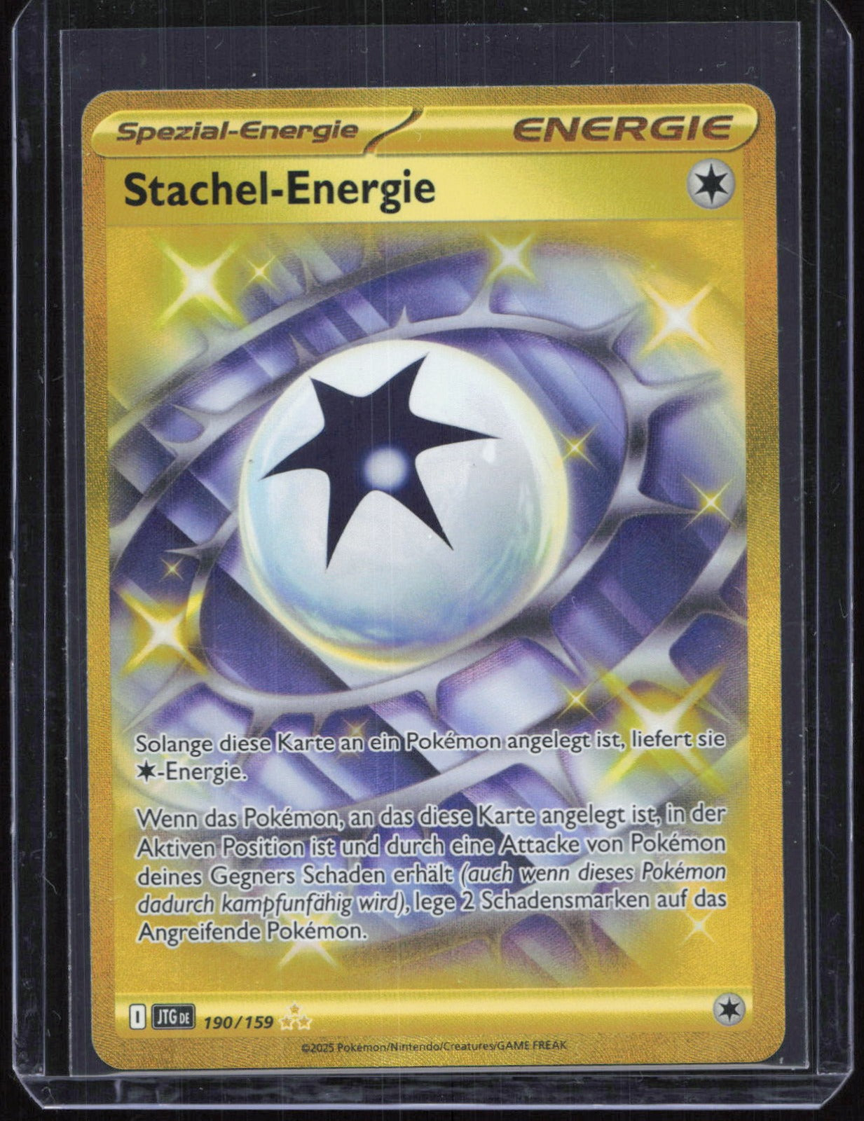 Pokemon TCG Stachel-Energie Reisegefährten SV 190 NM