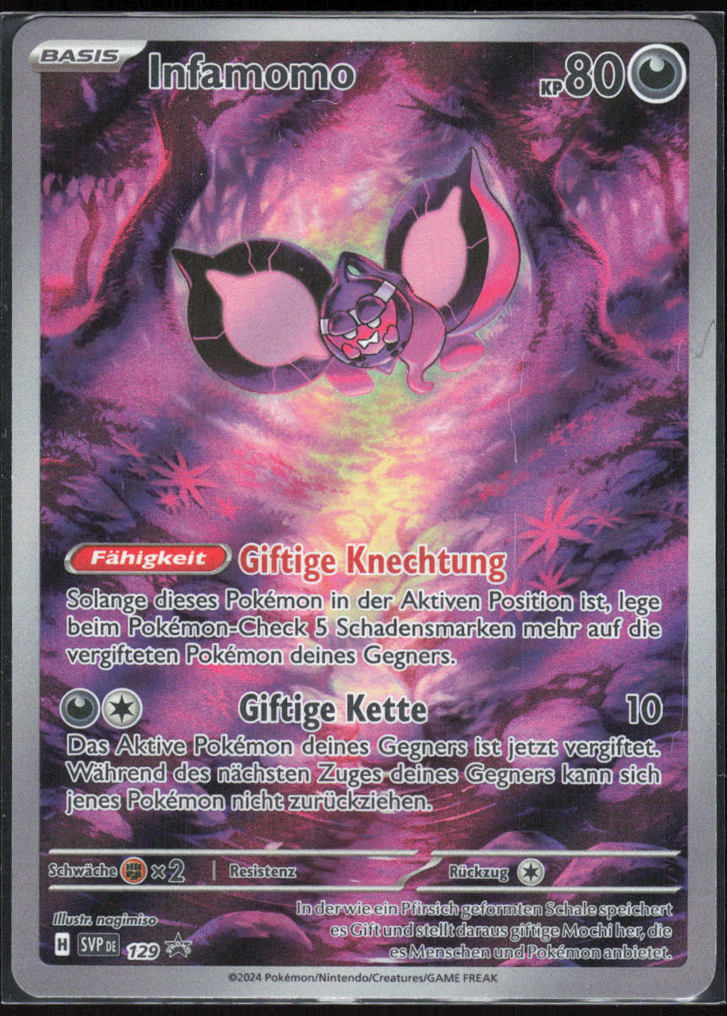 Pokemon TCG Infamomo SVP Black Star Promos 129 NM Keine