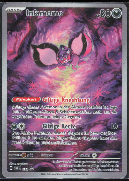 Pokemon TCG Infamomo SVP Black Star Promos 129 NM Keine