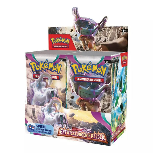Pokemon Entwicklungen in Paldea 36 Booster Display - Deutsch