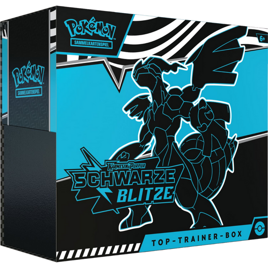 Pokemon Schwarze Blitze Top Trainer Box Deutsch (SV10.5)