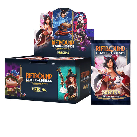 Riftbound League of Legends TCG - Origins Booster Box Display - ENG - New/Sealed