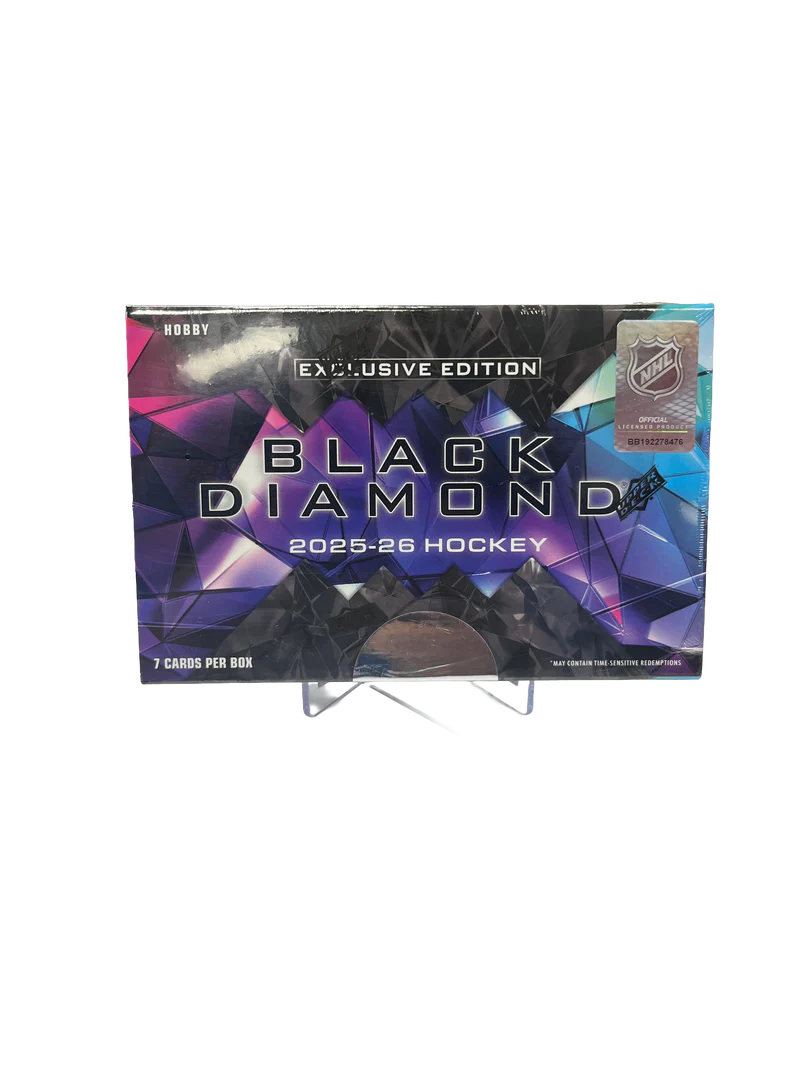 2025-26 Hockey Upper Deck Black Diamond CDD Exclusive Edition