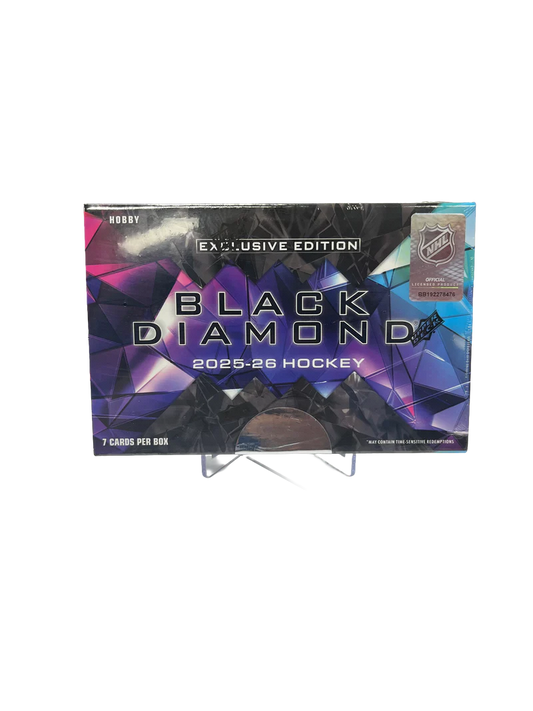 2025-26 Hockey Upper Deck Black Diamond CDD Exclusive Edition