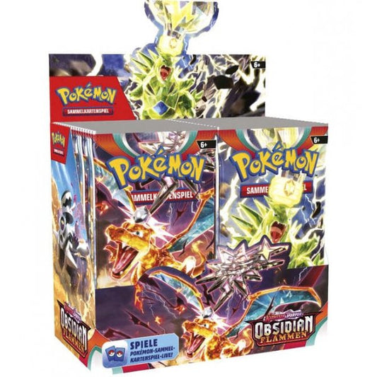 Pokemon Obsidianflammen 36 Booster Display - Deutsch
