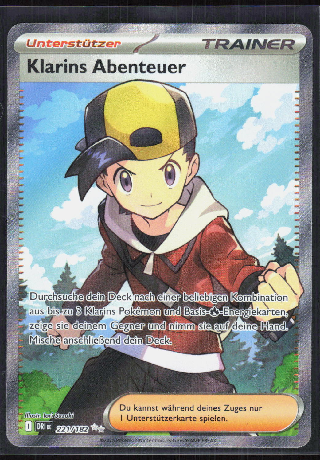 Pokemon TCG Klarins Abenteuer Ewige Rivalen 221 NM Ultra Selten