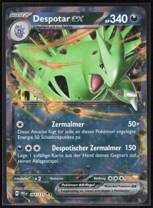 Pokemon TCG Despotar-ex Prismatische Entwicklungen 064 NM Doppelselten