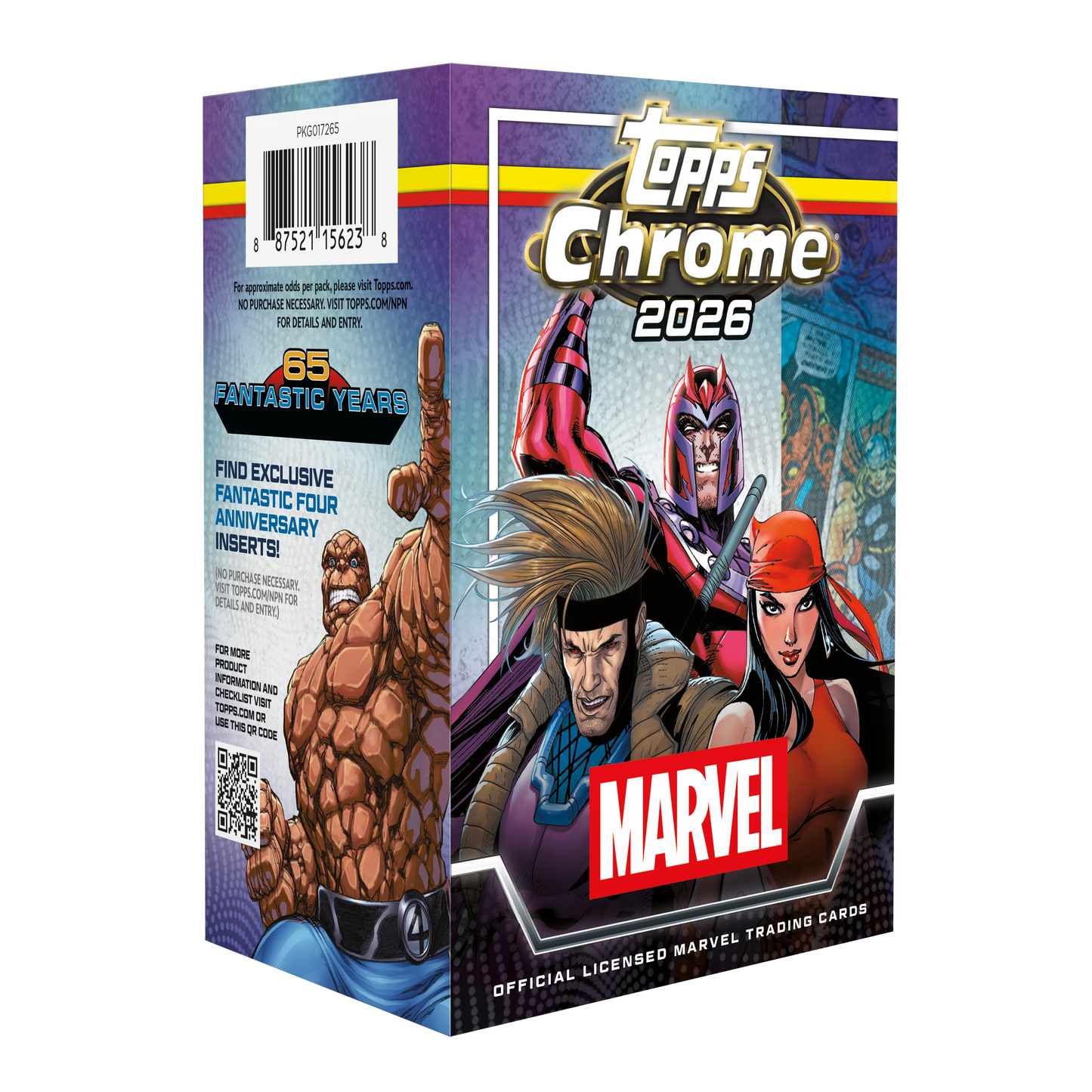 2026 Topps Chrome Marvel Value Box VORVERKAUF