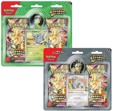 Pokemon Erhabene Helden 2er Blister - Deutsch