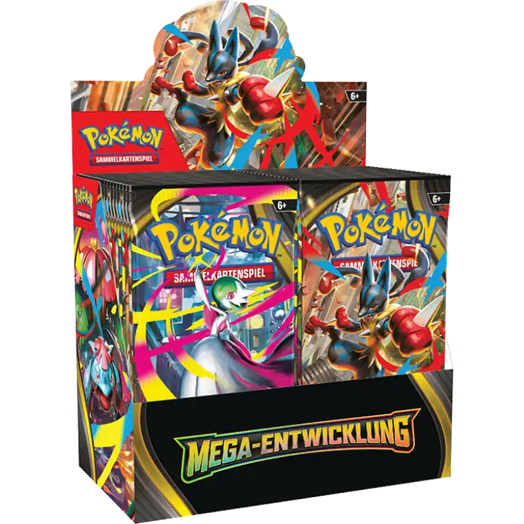 Pokemon Mega Entwicklung 36er Booster Display - Deutsch