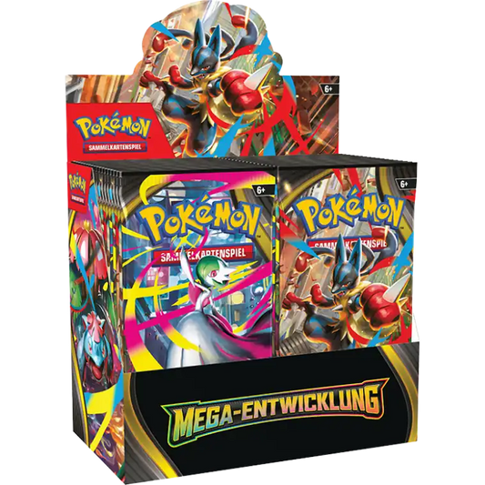 Pokemon Mega Entwicklung 36er Booster Display - Deutsch