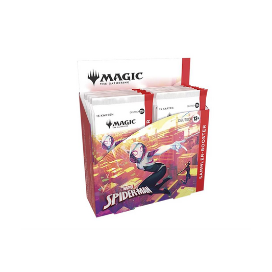 Marvel's Spider-Man - Sammler Booster Display (12 Sammler Booster) - Deutsch - Preorder