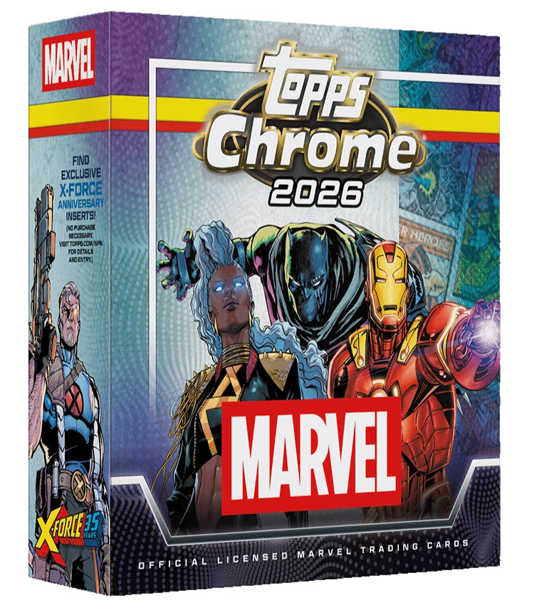 2026 Topps Chrome Marvel Mega Box VORVERKAUF