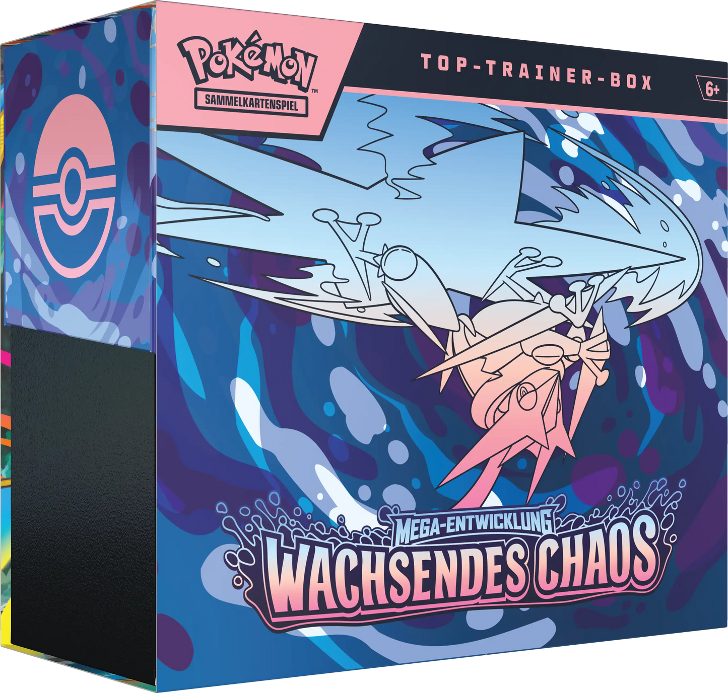 Pokemon Wachsendes Chaos Top Trainer Box Deutsch